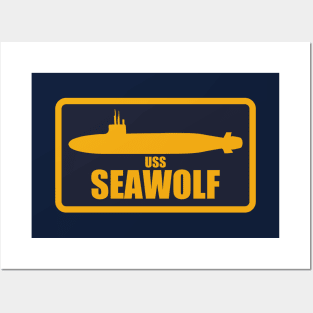 USS Seawolf Patch Posters and Art